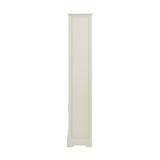 Croft Linen Pine Slim 1 Door 3 Shelf Shelving Unit - 153cm