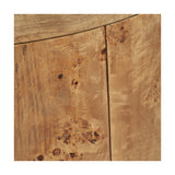 Newborough Burr Wood Effect 2 Door Cabinet - 92cm