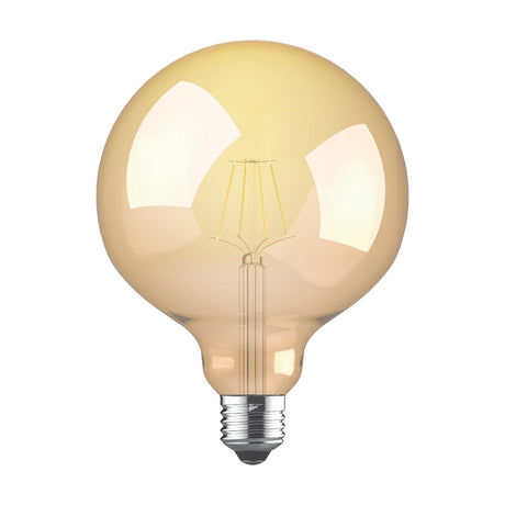 Value E27 4W Globe Bulb 95mm 2200K 330lm - Gold