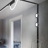 DUOline LED Round Ceiling Light – Matt Black