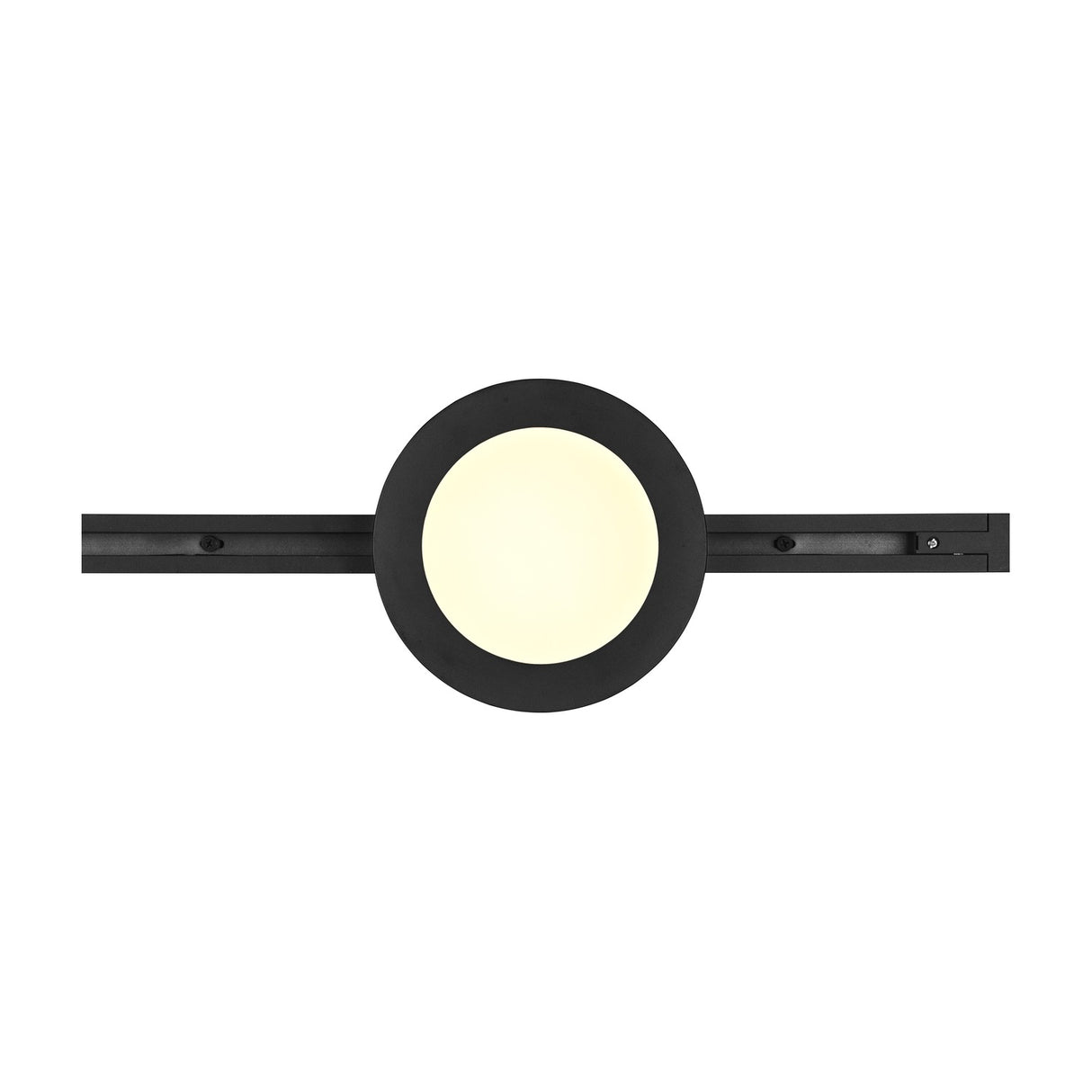 DUOline LED Round Ceiling Light – Matt Black