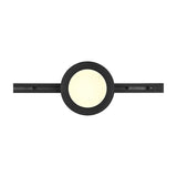 DUOline LED Round Ceiling Light – Matt Black
