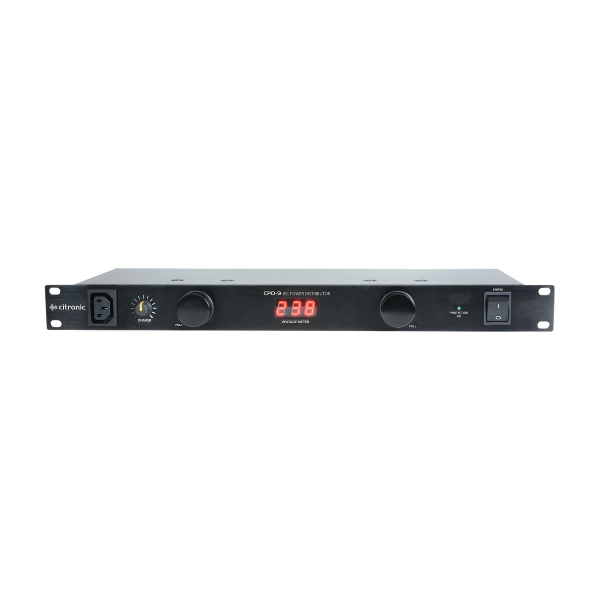 Citronic CPD-9 19" 8-Way IEC Power Distributor
