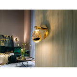 Rocio LED Teardrop Glass Wall Light 5W 3000K - Champagne