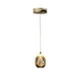 Rocio LED Glass Pendant Light 5W 3000K - Gold