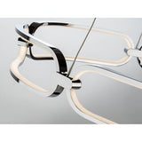 Colette Dimmable LED Small Circular Suspension Light - Chrome