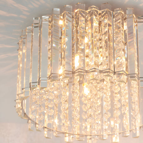 Brenbourne Flush Ceiling Light - Chrome