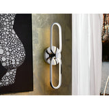 Colette LED Wall Light 12W 3000K - Chrome