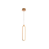 Colette LED Pendant Light 13W 3000W - Rose Gold