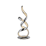 Sinua LED Steel Table Lamp 12W 3000K - Chrome