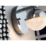 Sphere LED Wall Light 4.8W 3000K - Chrome