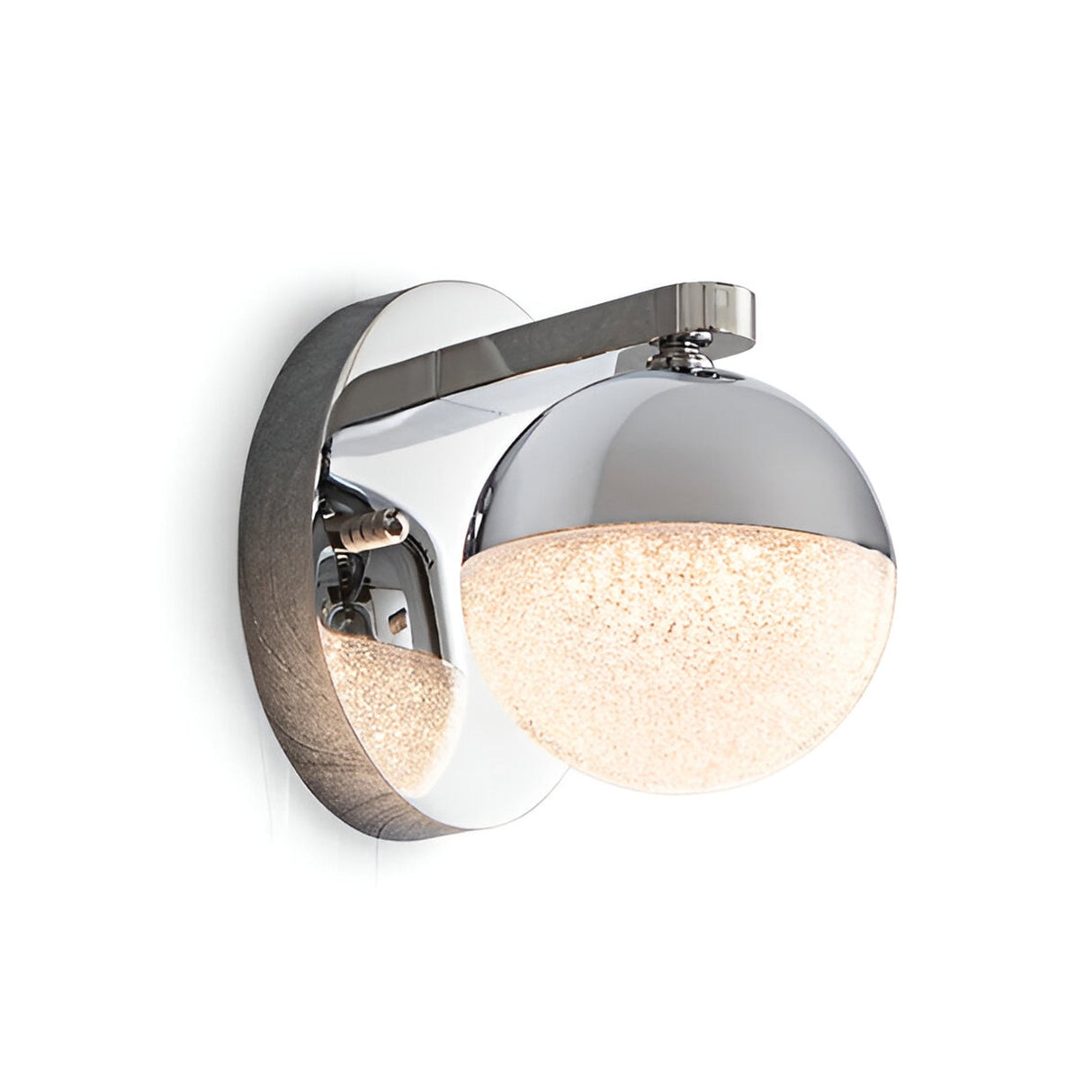 Sphere LED Wall Light 4.8W 3000K - Chrome