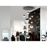 Sphere 14 Light Dimmable LED Small Cluster Pendant 78W 3000K - Multicoloured