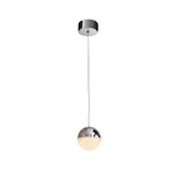 Sphere Small LED Pendant Light 4.8W 3000W - Chrome