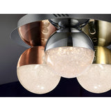 Sphere Dimmable LED Semi-Flush Light 14W 3000K - Multicoloured