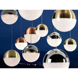 Sphere 55 Light Dimmable LED Cluster Pendant 288W 3000K - Multicoloured