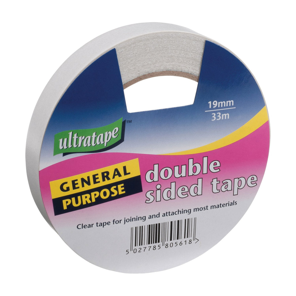 Ultra Tape DST1933 Double Sided Tape 19mm x 33m