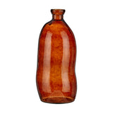 Pecan Brown Organic Shaped Recycled Glass Tall Vase - 73cm
