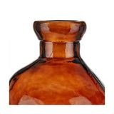 Pecan Brown Organic Shaped Recycled Glass Tall Vase - 73cm
