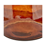 Pecan Brown Organic Shaped Recycled Glass Tall Vase - 73cm