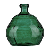 Sea Green Organic Shaped Recycled Glass Vase - 50cm