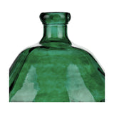Sea Green Organic Shaped Recycled Glass Vase - 50cm