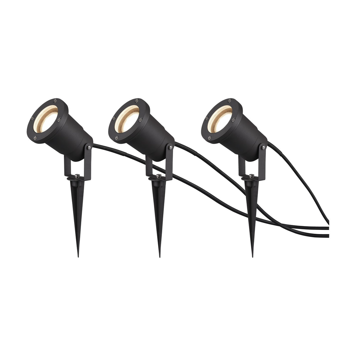 Ubangi 3 Light Floodlight – Anthracite