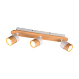 Aruni 3 Light Natural Spotlight – Wood