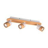Aruni 3 Light Natural Spotlight – Wood