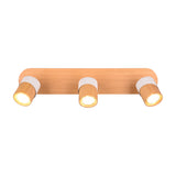 Aruni 3 Light Natural Spotlight – Wood