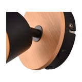 Aruni Black Spotlight – Wood