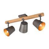 Bell 3 Light Spotlight – Antique Nickel