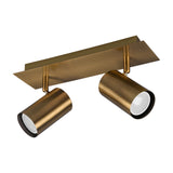 Marley 2 Light Spotlight – Antique Brass