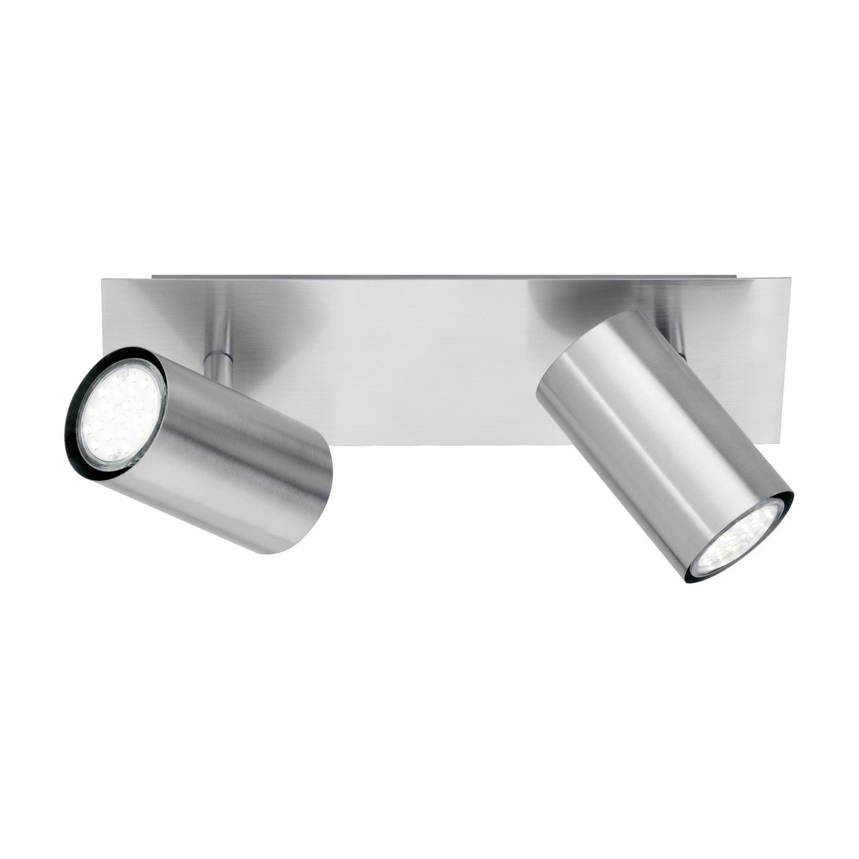 Marley 2 Light 30cm Spotlight – Satin Nickel