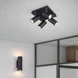 Marley 4 Light 24cm Spotlight – Matt Black
