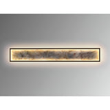 Stone Rectangle Large CCT Adjustable LED Wall & Ceiling Light - Multicoloured