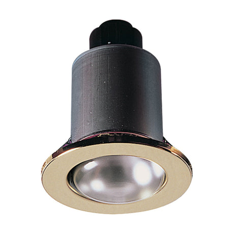 IP20 230V 60W max. R63 Brass Mains Downlight