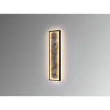 Stone Rectangle Small CCT Adjustable LED Wall & Ceiling Light - Multicoloured