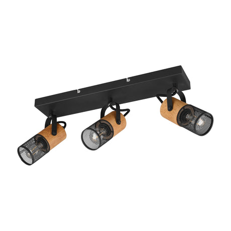 Tosh 3 Light Spotlight – Matt Black