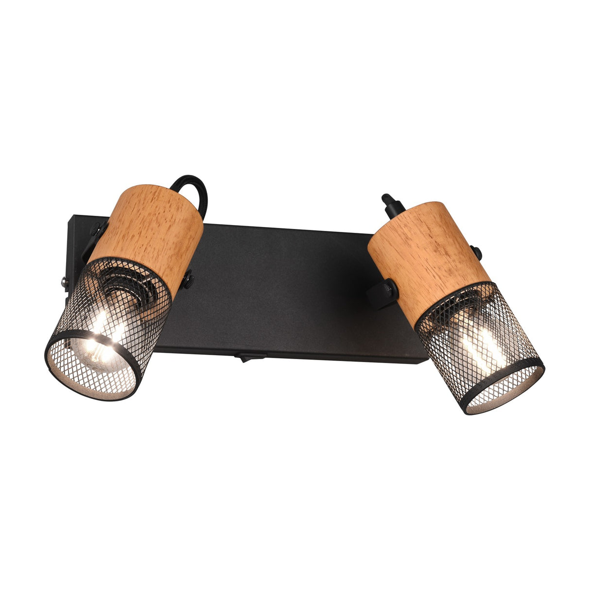 Tosh 2 Light Spotlight – Matt Black