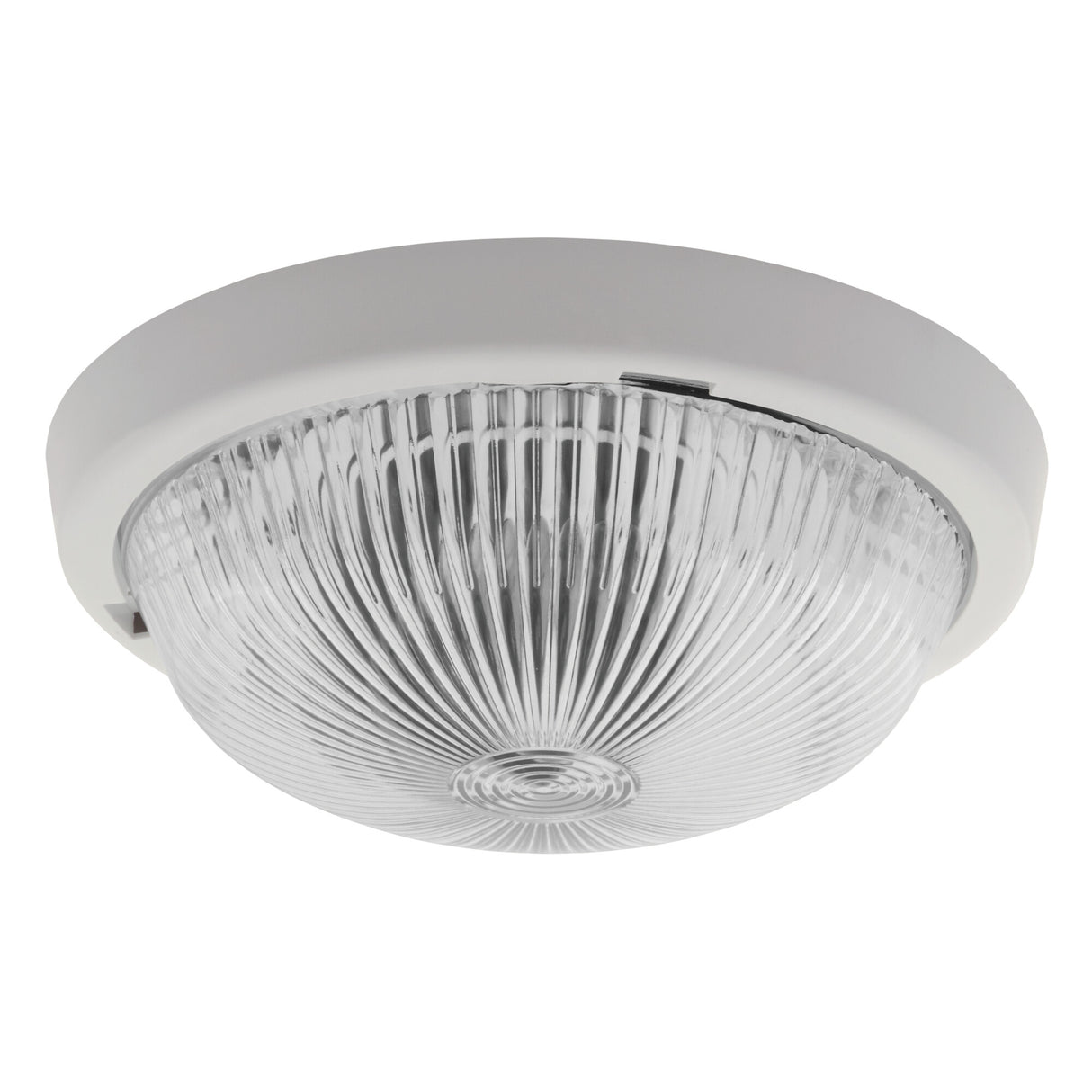 Sanga 25W Round IP44 E27 Bulkhead - White