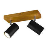 Marley 2 Light 26cm Spotlight – Matt Black