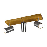 Marley 3 Light 44cm Spotlight – Satin Nickel