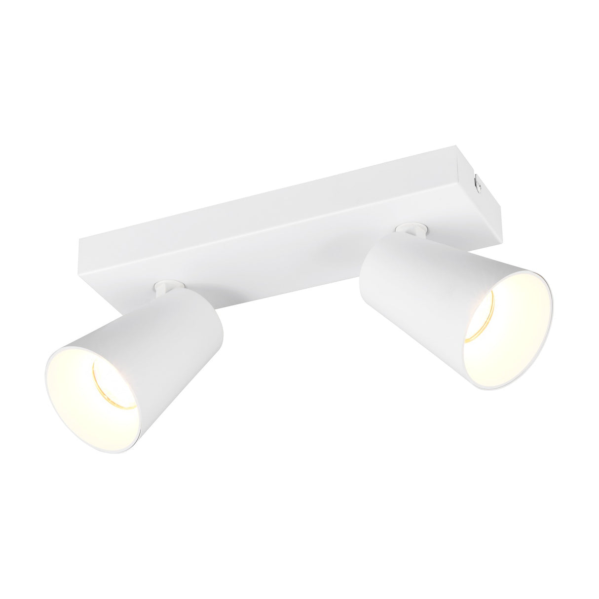 Sharp 2 Light Spotlight – Matt White