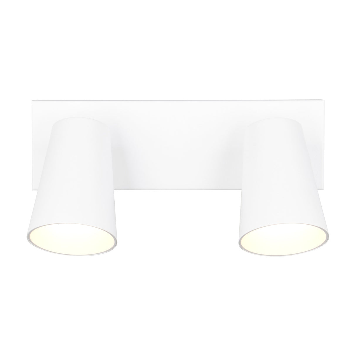 Sharp 2 Light Spotlight – Matt White