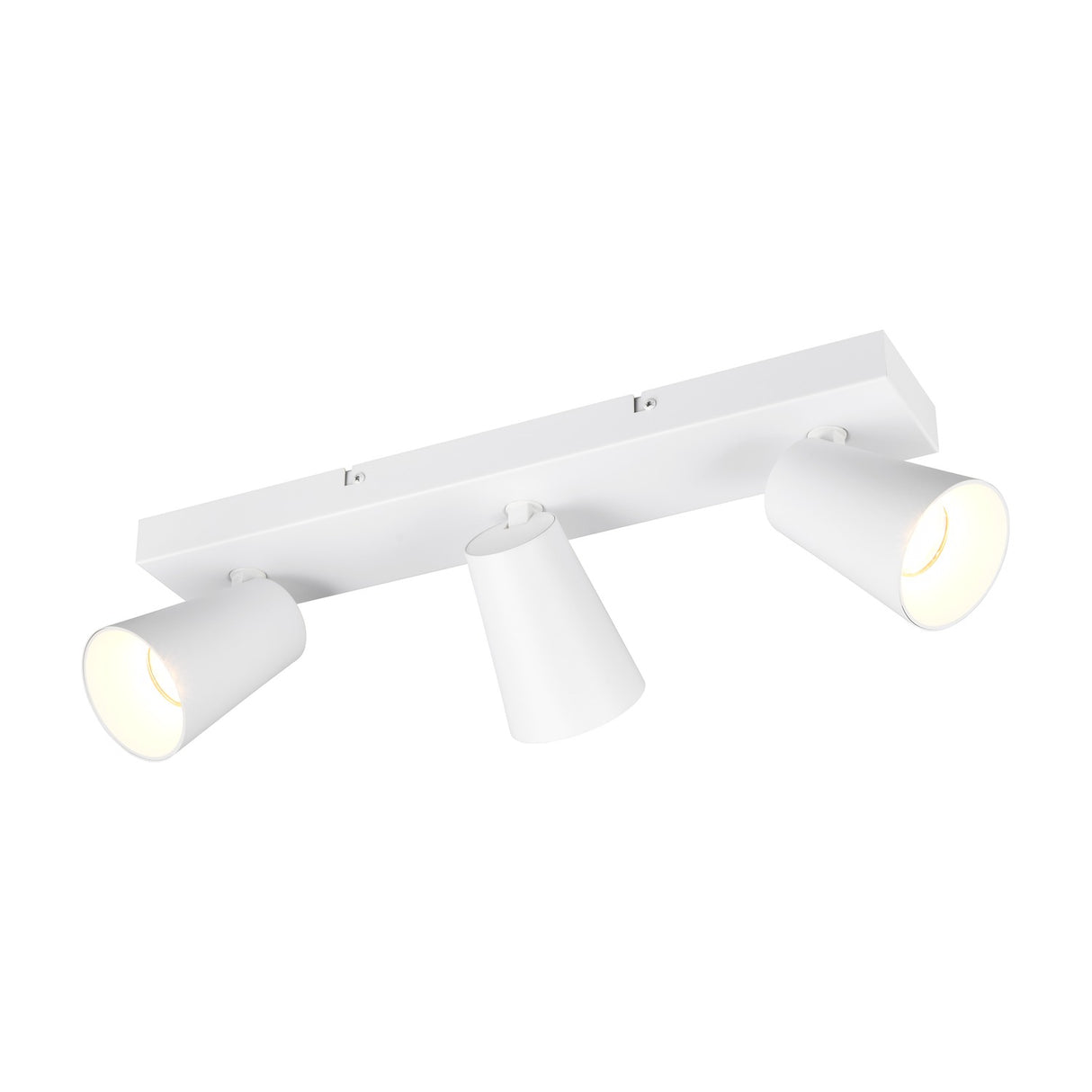 Sharp 3 Light Spotlight – Matt White