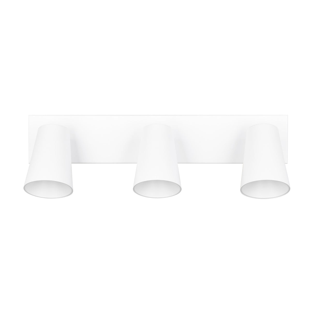 Sharp 3 Light Spotlight – Matt White