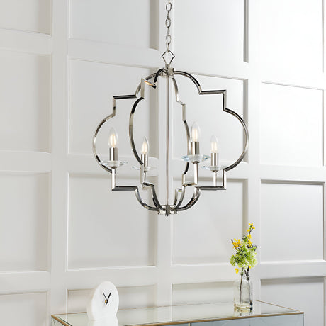 Bramfield 4 Light Pendant - Nickel