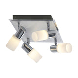 Clapton 4 Light LED Square Spotlight – Chrome