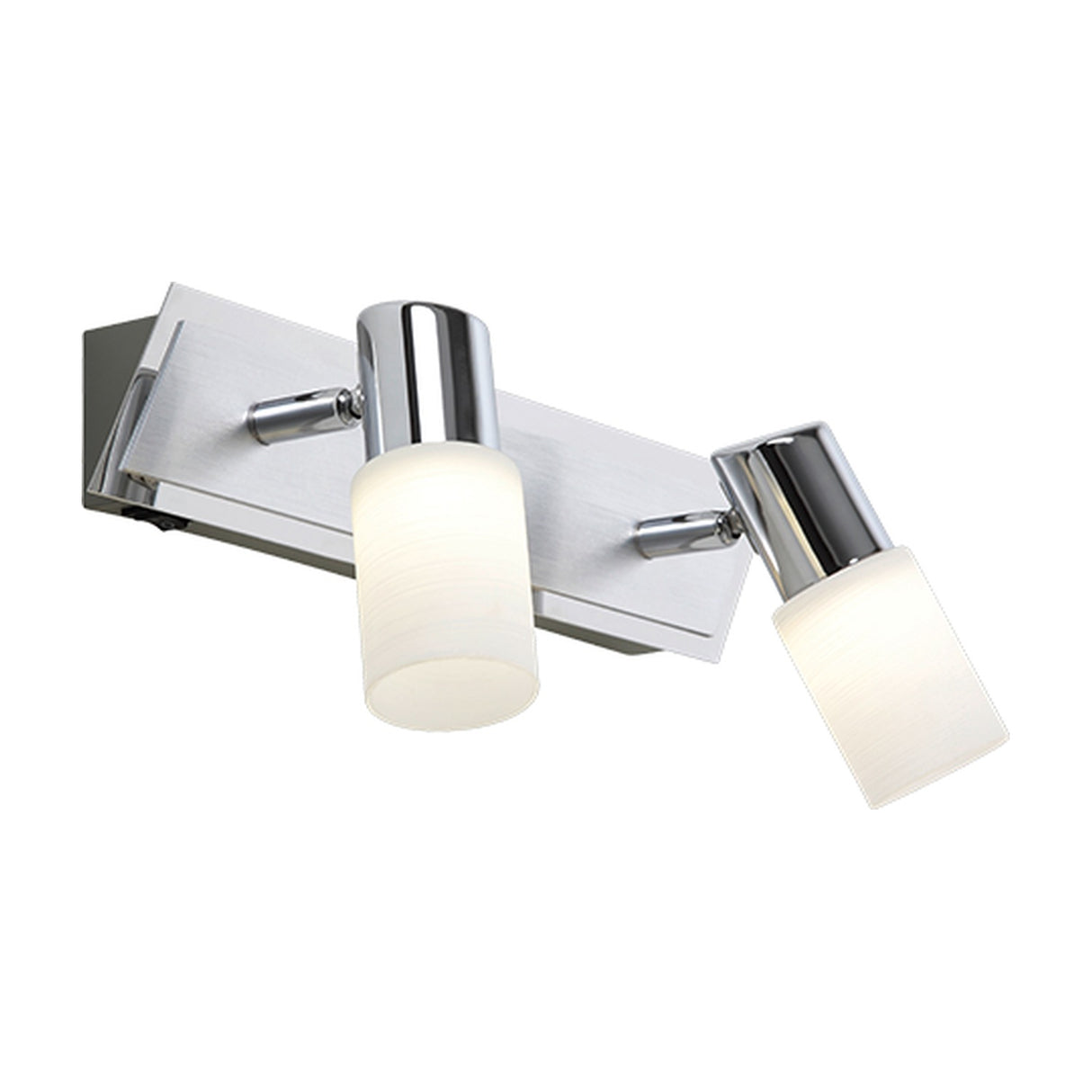 Clapton 2 Light LED Spotlight – Chrome